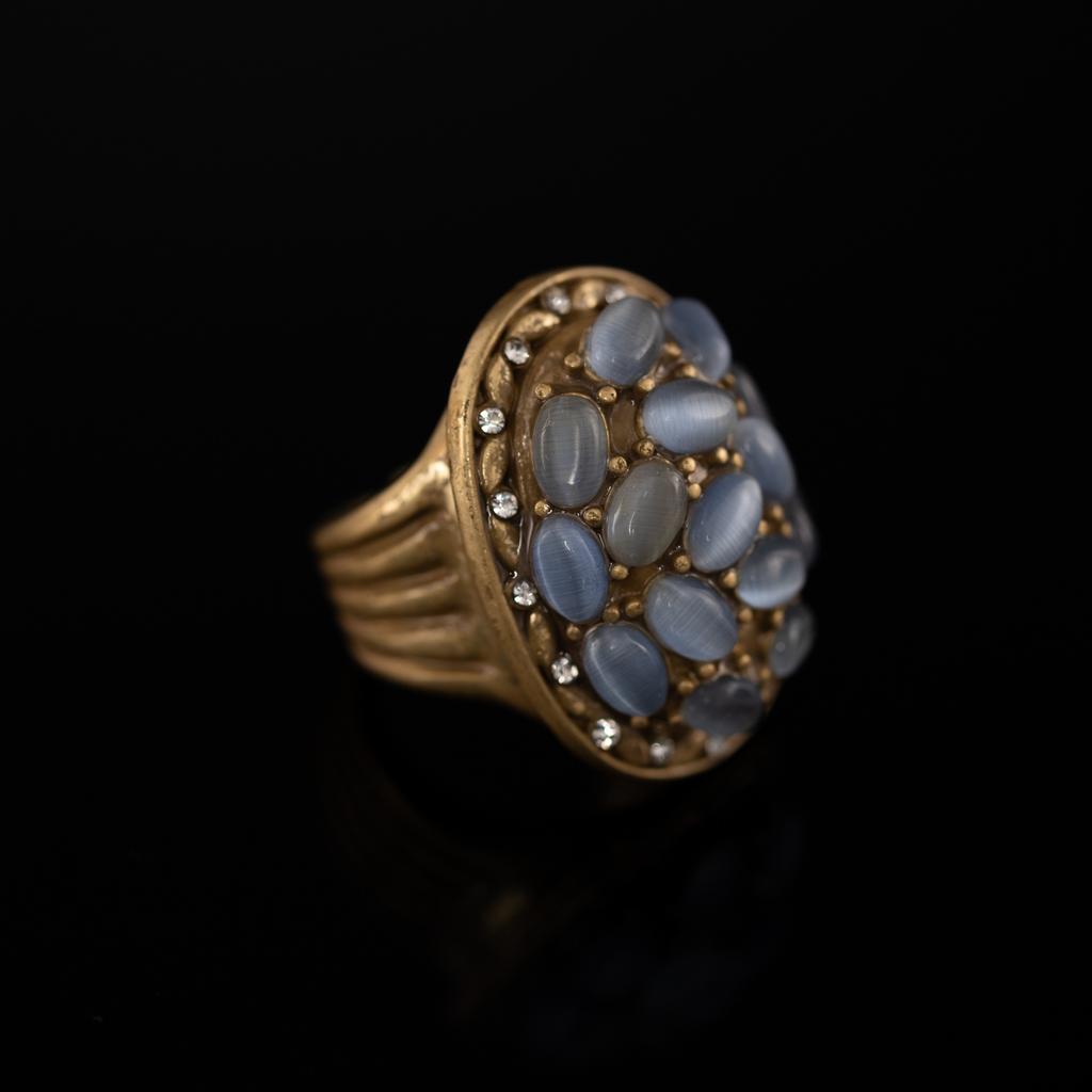 Medieval Copper Alloy Ring, Retro Court Style, High Sense Female Designer Temperament, New Ring