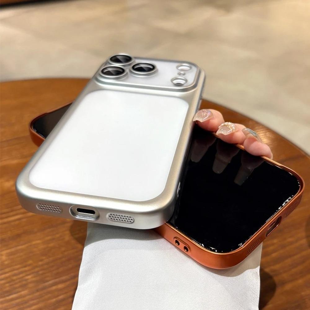 Luksusowe Pokrowiec Ultra Cienki z Matowego Twardego PC z Powłoką Galwaniczną dla iPhone 17 Air 16 15 14 13 12 Pro Max Ochrona Aparatu Matowe Odporne na Wstrząsy Pokrowiec