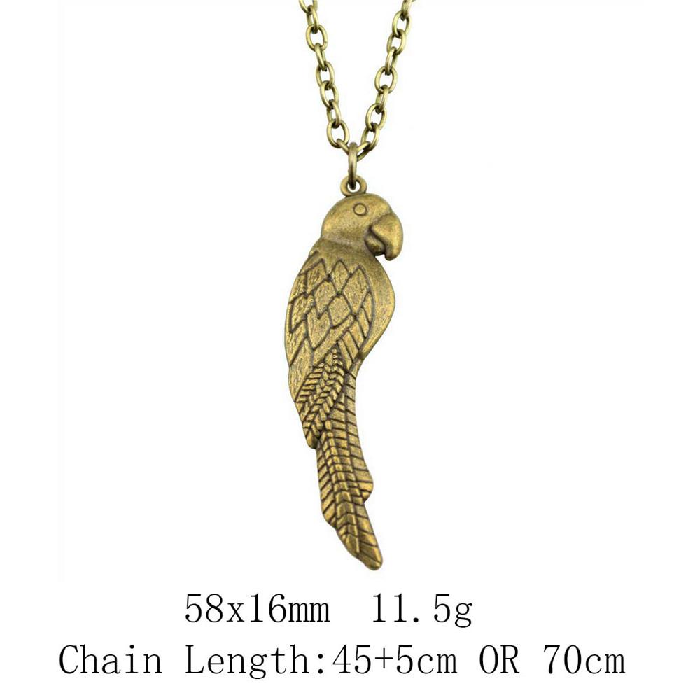 Father's Day Neck Decoration Bird 45cm Or 70cm Long Chain Necklace Biz Male Necklace