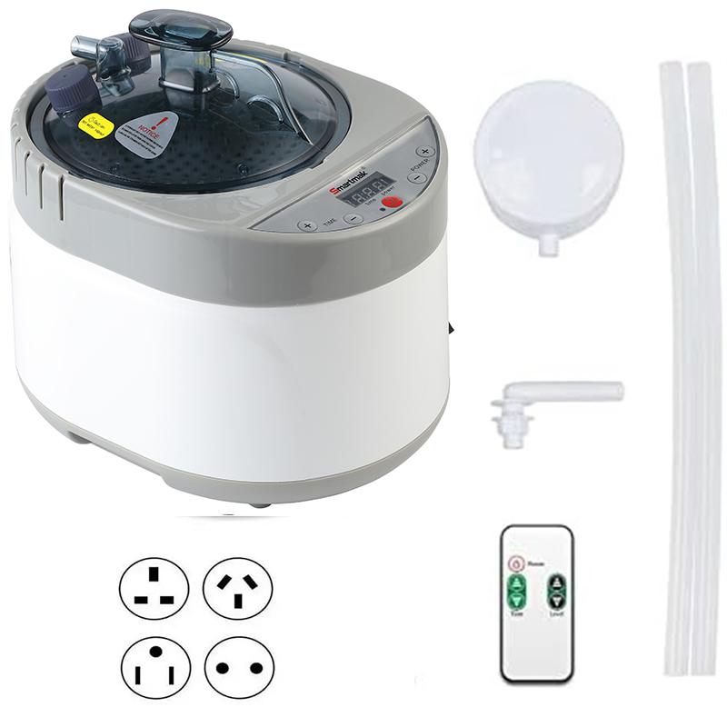 Saunagenerator Dampfgarer Topf Neuer Stil 4L 1500W EU US AU UK Stecker Home SPA Therapie Zum Heizen