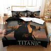 Copripiumino Federa Amore Romantico Titanic Jack Rose Set Biancheria da Letto Adulto Ragazzo Ragazza Decorazione Camera da Letto Singolo Matrimoniale Grande