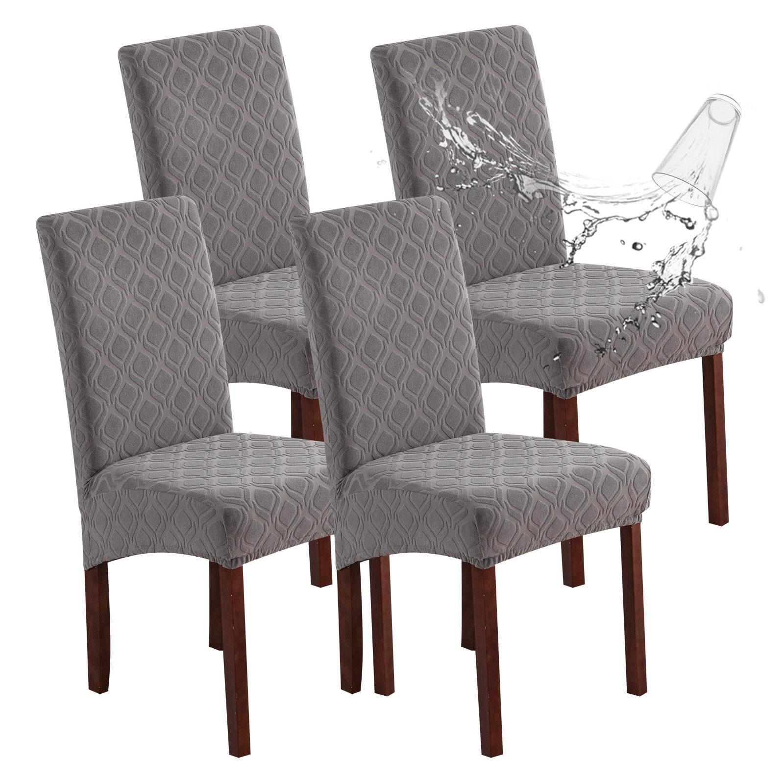 1st/4st/6st 100% Waterdicht, Oliebestendig, Stofdicht Perzikbloesem Stoelhoes Toepassen Op Eetkamer Bruiloft Woonkamer 6PCS