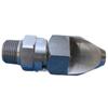 Stainless Steel High-Impact Narrow Angle Spray Nozzle for Oil Stains and Stone Cleaning