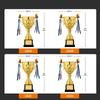 Metal Gold Awards Trophy Model Winner Award Trophy Toy Corporate Trophy  for Team Sport Competition