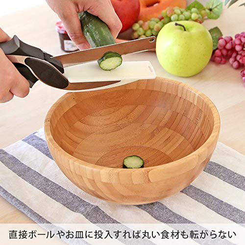 [Authentic Japanese Product] Clever Cutter Cutting Knife with Cutting Board, Kitchen Scissors, and Cooking Scissors
