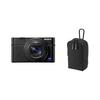 [Set] SONY Compact Digital Camera Cyber-shot RX100VII Body Black + HAKUBA Camera Case Plus Shell City 04 Camera Pouch M Black SP-CT04-CPMBK