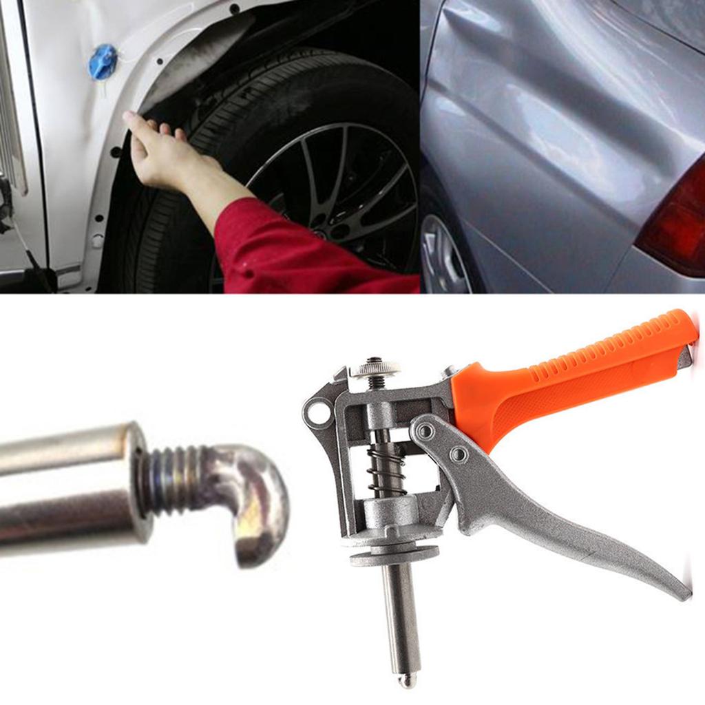 Car Dent Repair Tool Flat Hole Paintless Dent Repair Kit Free Sheet Metal Dent Repair Process Hole Autobody Repair Tools