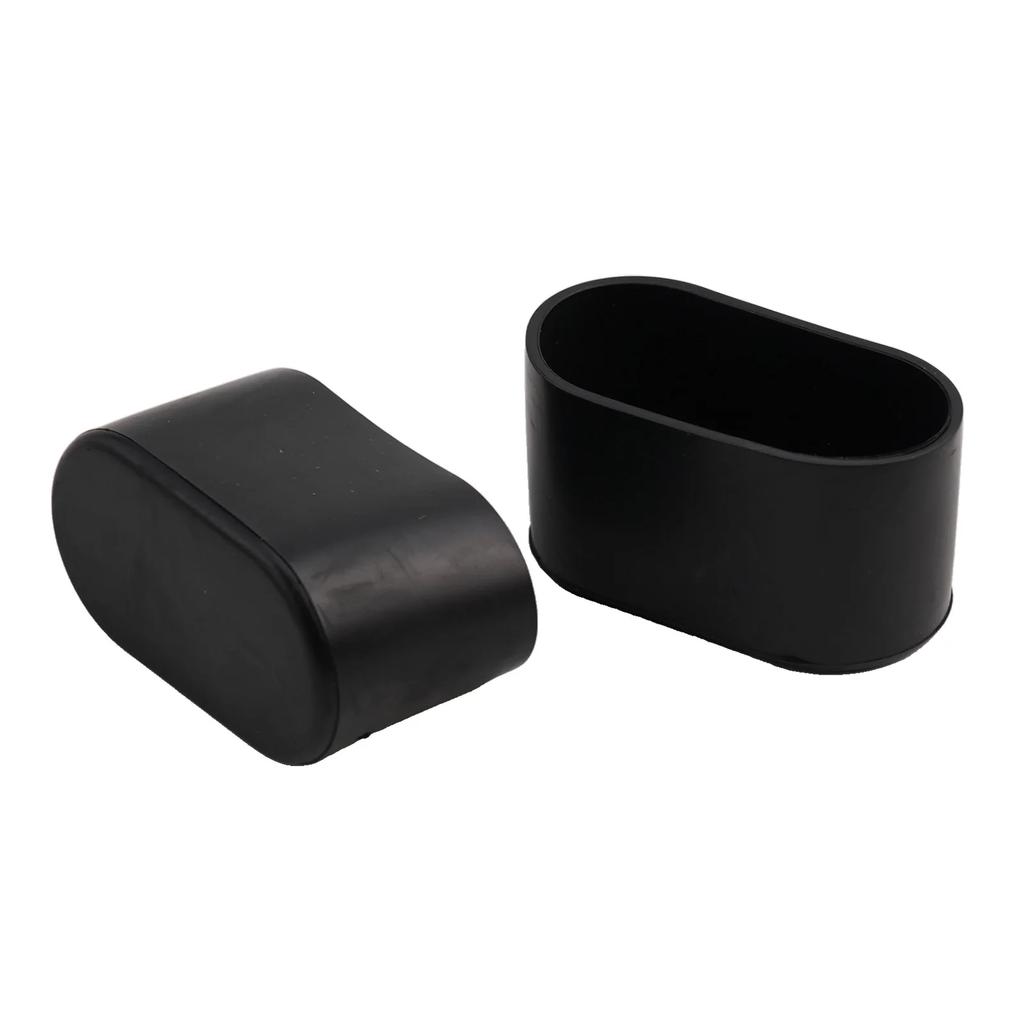 10 Pcs Rubber Chair Leg Cap Oval Covers Table Feet Table End Cap Covers Floor Protectors Furniture Leveling Feet Home Decor