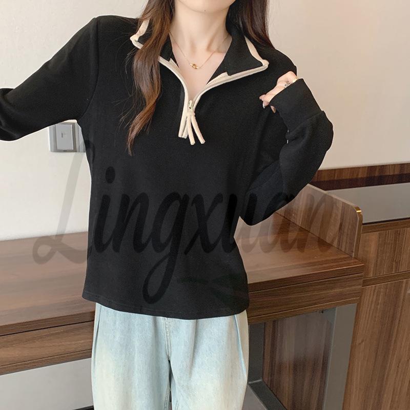 2026 Spring Plus Size Women s Warm Long Sleeve Hoodie Top 2XL