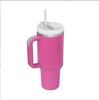 40oz Second Gen Insulated Stainless Steel Car Cup with Straw - Large Capacity Cold Preservation