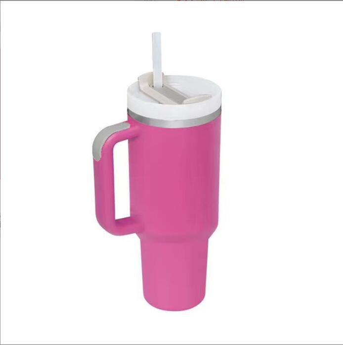 40oz Second Gen Insulated Stainless Steel Car Cup with Straw - Large Capacity Cold Preservation