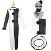 Horror movie broken soul clown costume stage performance suit