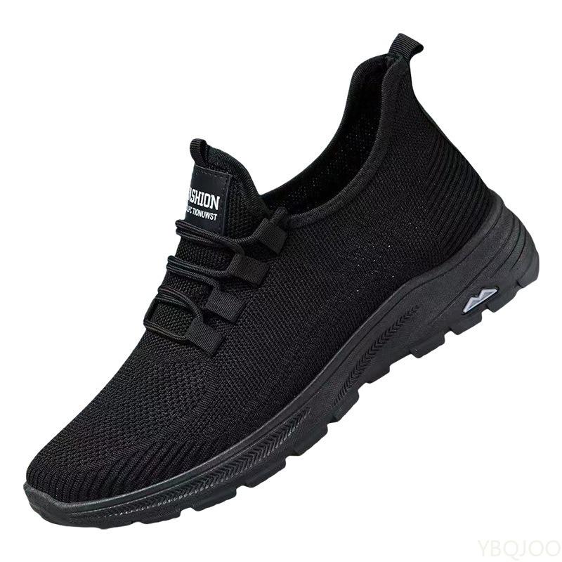 Men's breathable casual shoes for spring summer soft soled lightweight simple comfortable versatile men's sports shoes