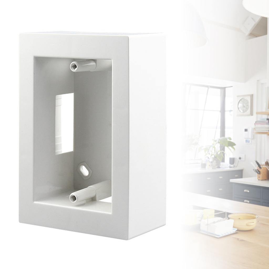 Multifunction Electrical Junction Box US Style SurfaceMount Box Plastic Enclosure Simple Installation for Household