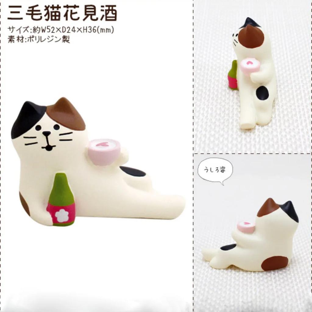 1pc Japan Cherry Blossom Festival Japan Decoration Figurines Resin Craft Home Decor Desk Accessories Scene Decoration Gifts