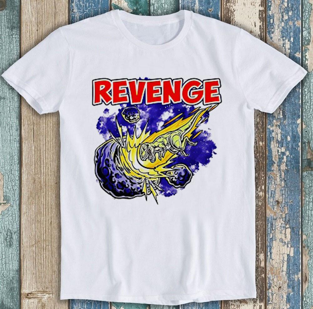 Dinosaur Revenge Trex Extinction Asteroid Headshot Funny Gift Tee T Shirt 2129