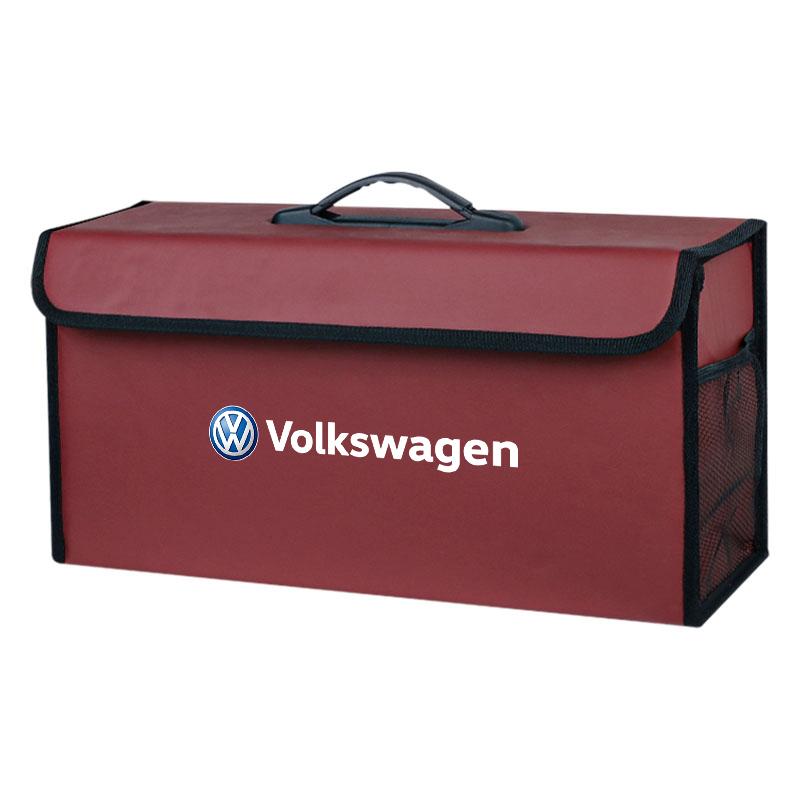 BFPQY1 Volkswagen Car Trunk Storage Box Large Capacity Tool Case For VW GTI Polo Golf MK6 Passat B6 Tiguan Arteon Jetta T-ROC ID.4 CC
