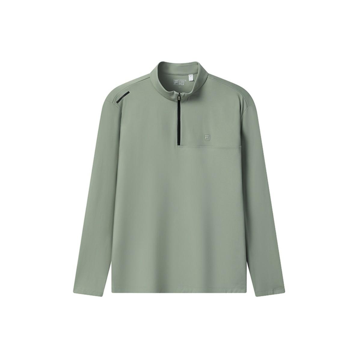 

FILA White Fashion Simple Comfortable Casual Long Sleeve T-Shirt Men Tops F11M543208FKK XXL