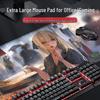 Custom Extra Large Gaming Mouse Pad - Moving Night Sky Design for Esports
