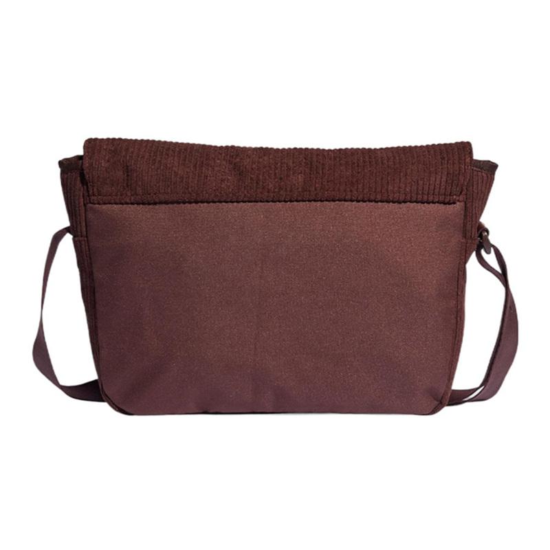 adidas Originals Corduroy Crossbody Bag, Shoulder Bag Regular Unisex Dark Brown Adidas IQ3519