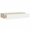 VidaXL Etagère à Tiroir Murale Etagère Flottante Suspendue Support Mural Salon Salle de Séjour Maison Intérieur Chêne et 330263