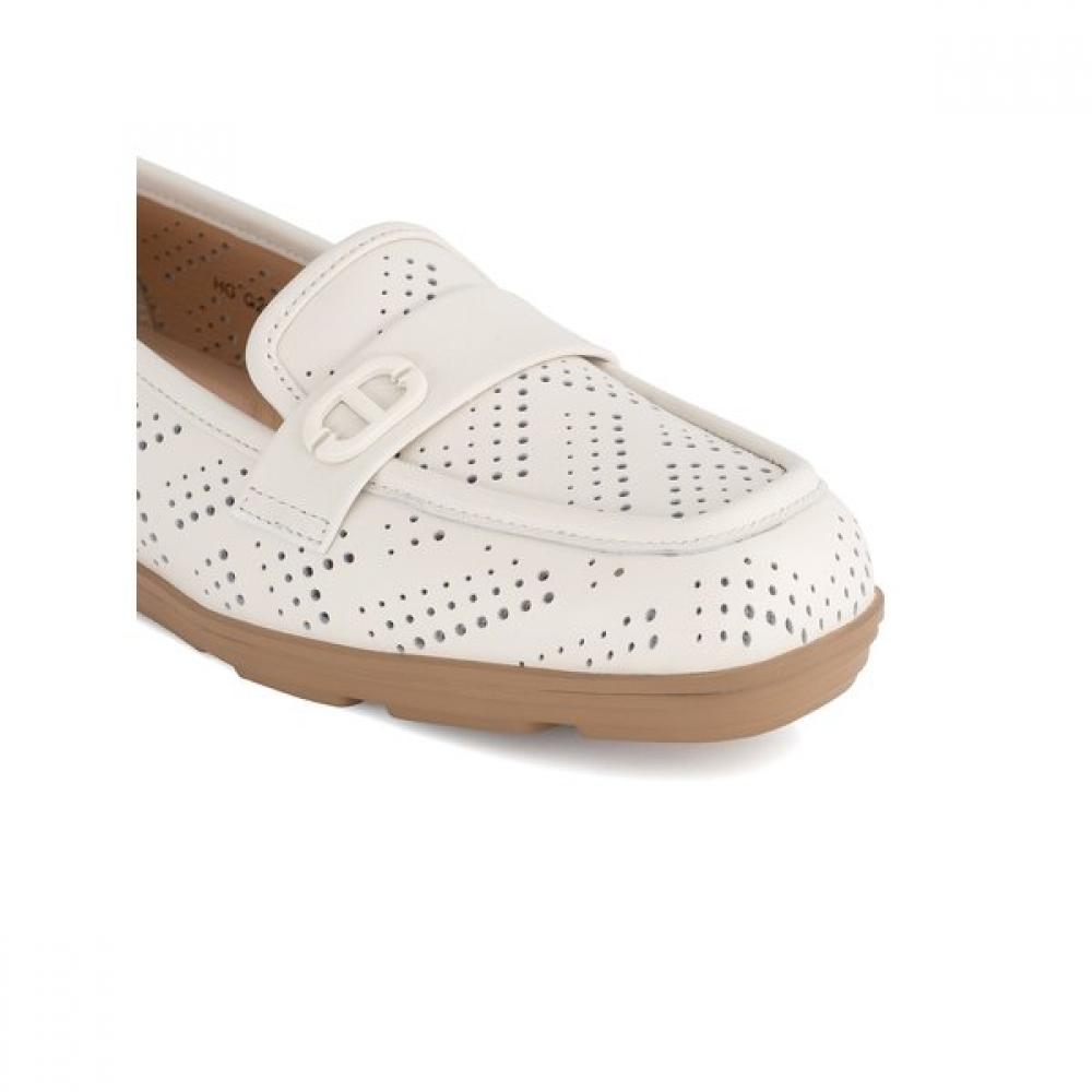 Tandy Women S loaferS Ivory  G26012 