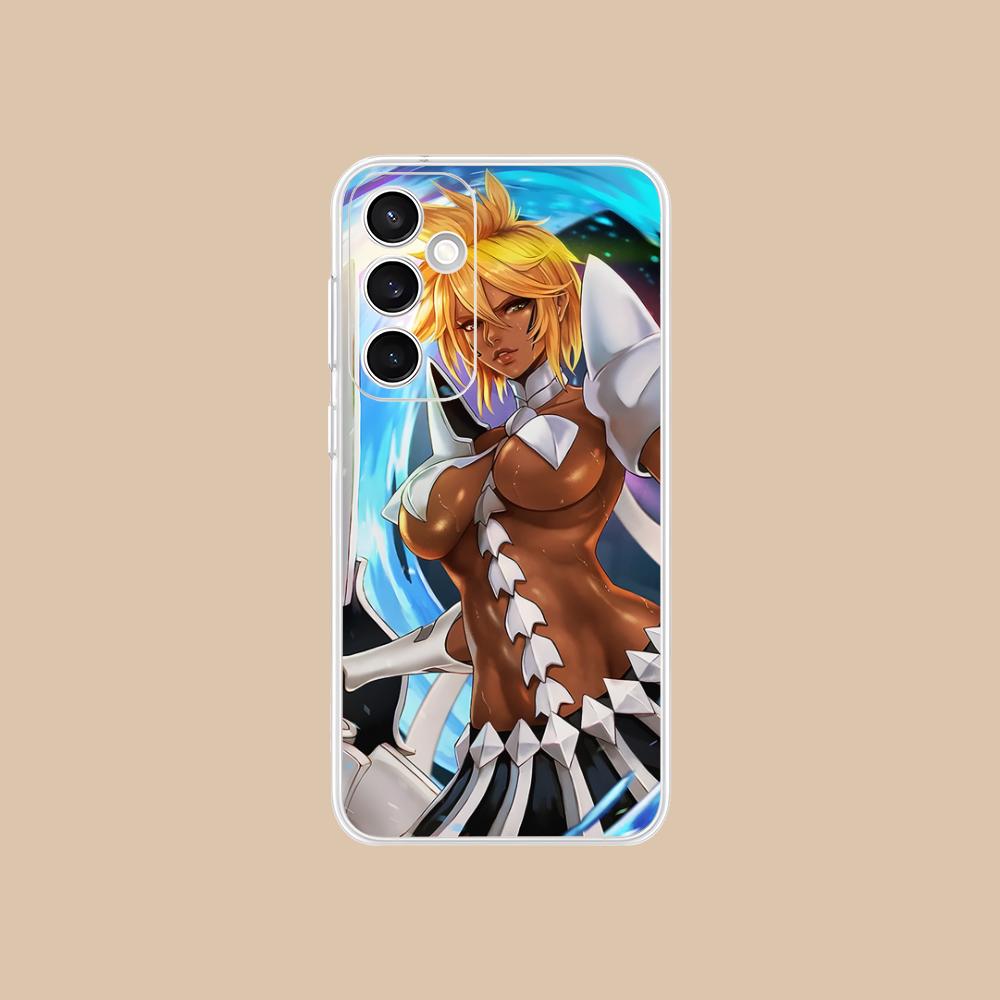

Bleach Tier Harribel Cell Phone Case for Samsung Galaxy S25 S24 S23 S22 S21Plus FE Ultra Clear Colorful Cover Pretty Cover Galaxy S25