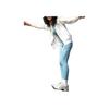 Asics Nagino Series Solid Color Knitted Elastic Drawstring Seamless Sports Pants Women bottoms 2032C728-405