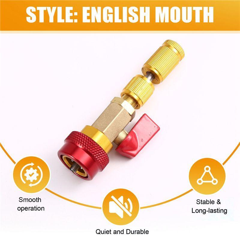 Professional R134A Valve Core Tool Air Condition Valve Core Refrigeration Schrader Valve Core Remover Tool