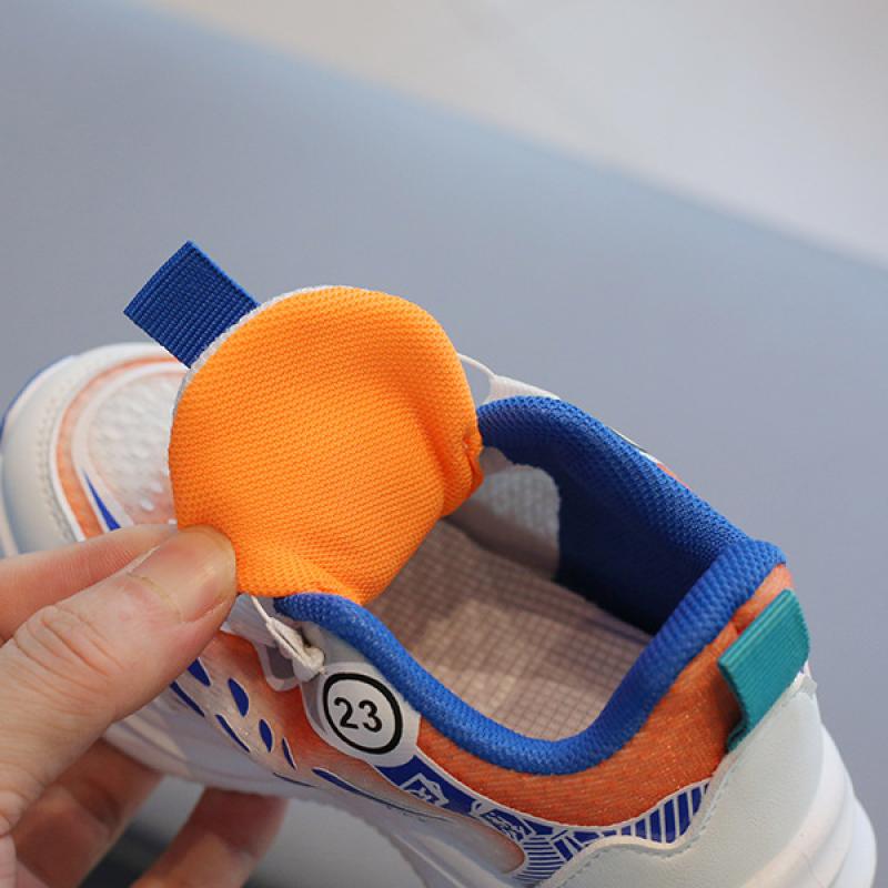 Kinder Sneakers Jungen Mädchen Freizeitschuhe Drehknöpfe Laufschuhe Weiche Sohlen Baby Mesh Schuhe Singles