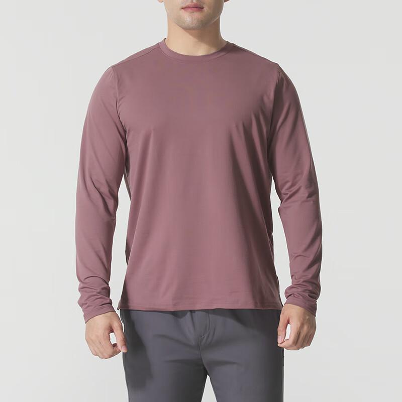 Under Armour Loose Solid Color Crew Neck Pullover Long Sleeve T-Shirt Men Tops 1386975-651