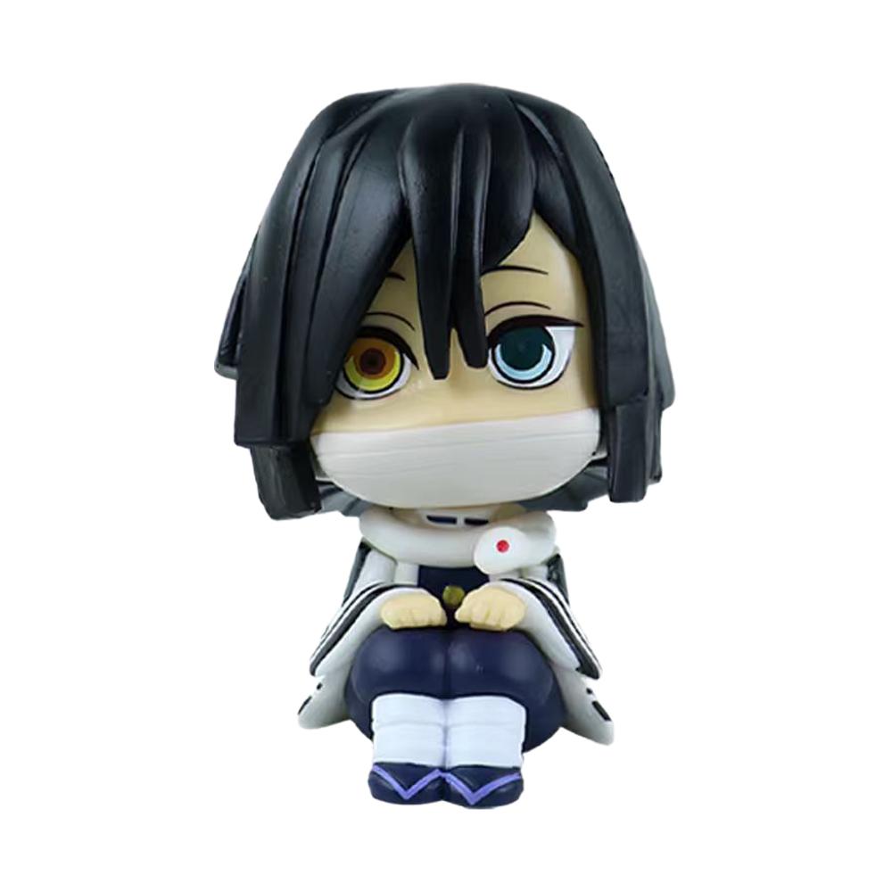 Anime Demon Slayer Tanjiro Kamado Nezuko cartoon figure PVC model ornament child Christmas Halloween gift