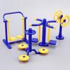 3PCS/Set Plastic Outdoor Sports Model Yellow&Blue Scale Gym Accessories Mini Sand Table Model  Gift