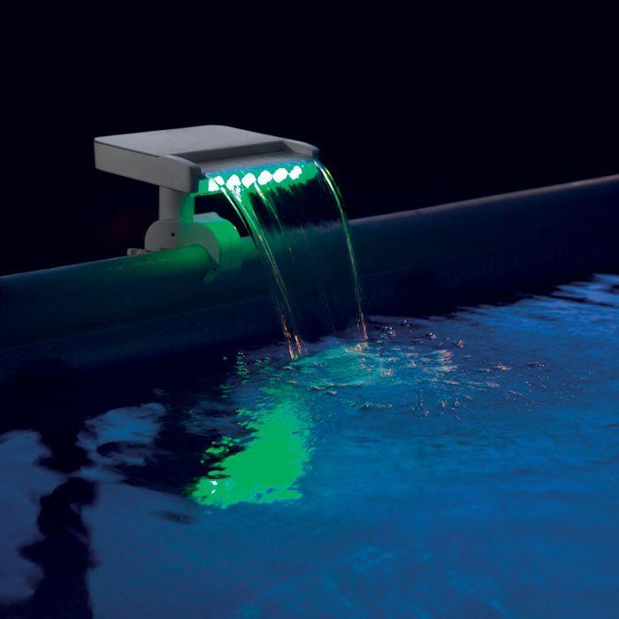 Kaskadenbrunnen für Schwimmbad LED Intex