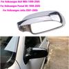 Left Side Mirror Cap Covers Chrome For 1998-2004 MK4 Jetta Golf Bora Passat B5