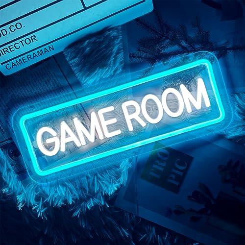 Game Room Neon Signs For Wall Decor USB Powered Colorful Neon LED Lights For Gaming Zone Party Bedroom Light Up Sign Gamer Gifts
