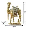 Camel Figurine Collection Resin Desktop Ornament for Desk Cabinet Home Decor Camel Figurine Modern Decor Housewarming Gift