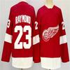 Detroit Red Wings NHL Hockey Jersey Mens Cotton Fan Apparel Ice Games Casual Wear