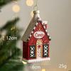 Christmas Colored Shaped Ball Christmas Tree Decorative Pendant Christmas Gift Bag Car House Snowman Garland Pendant