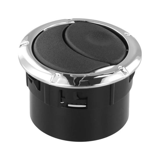 Air Conditioning Outlet, Double Blade Adjustable Vents with Chrome Trim, Durable Air Vent Replacement for Renault Duster Vauxhall серебряный