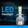 H7 300w Pair 36000lm Cob Led Headlight Bulbs Kit Highlow Beams 6000k White Lamp