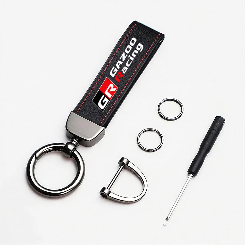 2026 Neu Für Toyota Toyota Auto Reifen Rad Ventilkappen Abdeckung Wildleder Auto Schlüsselanhänger Ring Schlüsselanhänger Für Toyota GR Corolla Yaris Aygo Pr