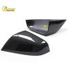 High-Demand Dry Carbon Fiber Rearview Mirror Cover for Tesla Model 3/Y/S/X - Stick-On Type