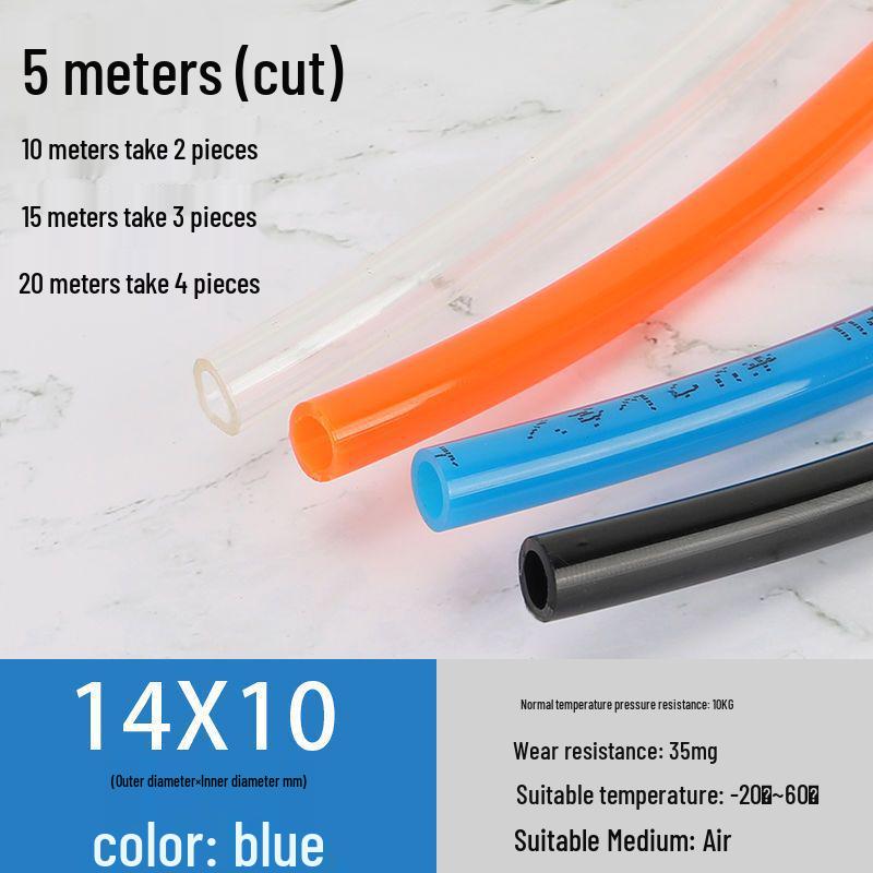 High-Pressure 8MM PU Pneumatic Air Hose for Air Compressors