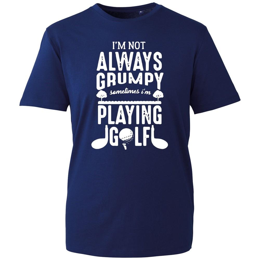 Fathers Day Gift Funny Golf Unisex Tshirt Grumpy Golfer Slogan Tee Uk S
