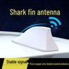 Shark Fin Radio Antenna: Roof Decoration & Signal Booster, No-Drill Installation