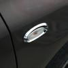Turn Signal Lamp Side Light Chrome Cover Trim for Nissan Qashqai Dualis J10 2010 2011 2012 2013 Bezel Car Styling Decoration