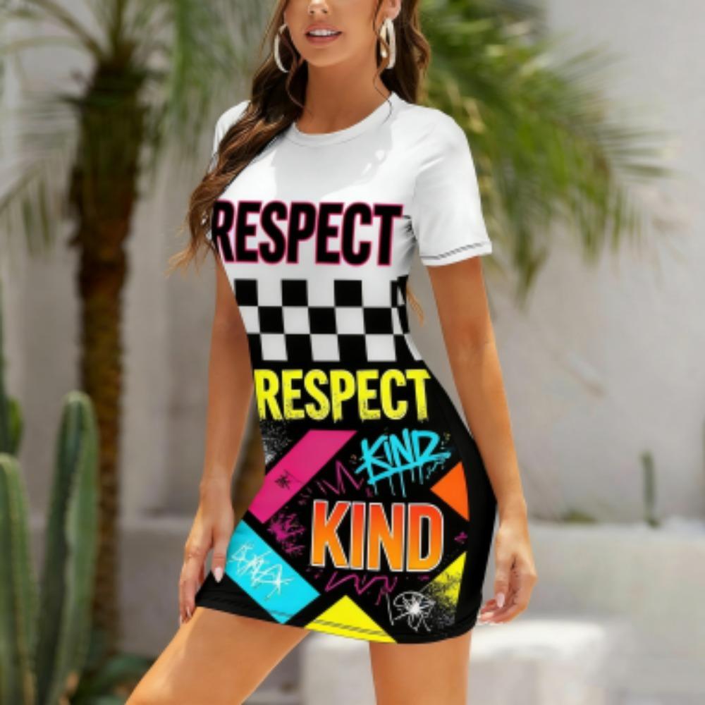 

Fashion Letters Print Women s Homewear Women Nightdress Short Sleeve Dresses Women s Nightwear Loungewear Women Home Dress S