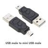 USB2.0 Adapter Micro/Mini Stecker Buchse Konverter Anschluss USB Ladeadapter für Computer Tablet PC Mobiltelefone