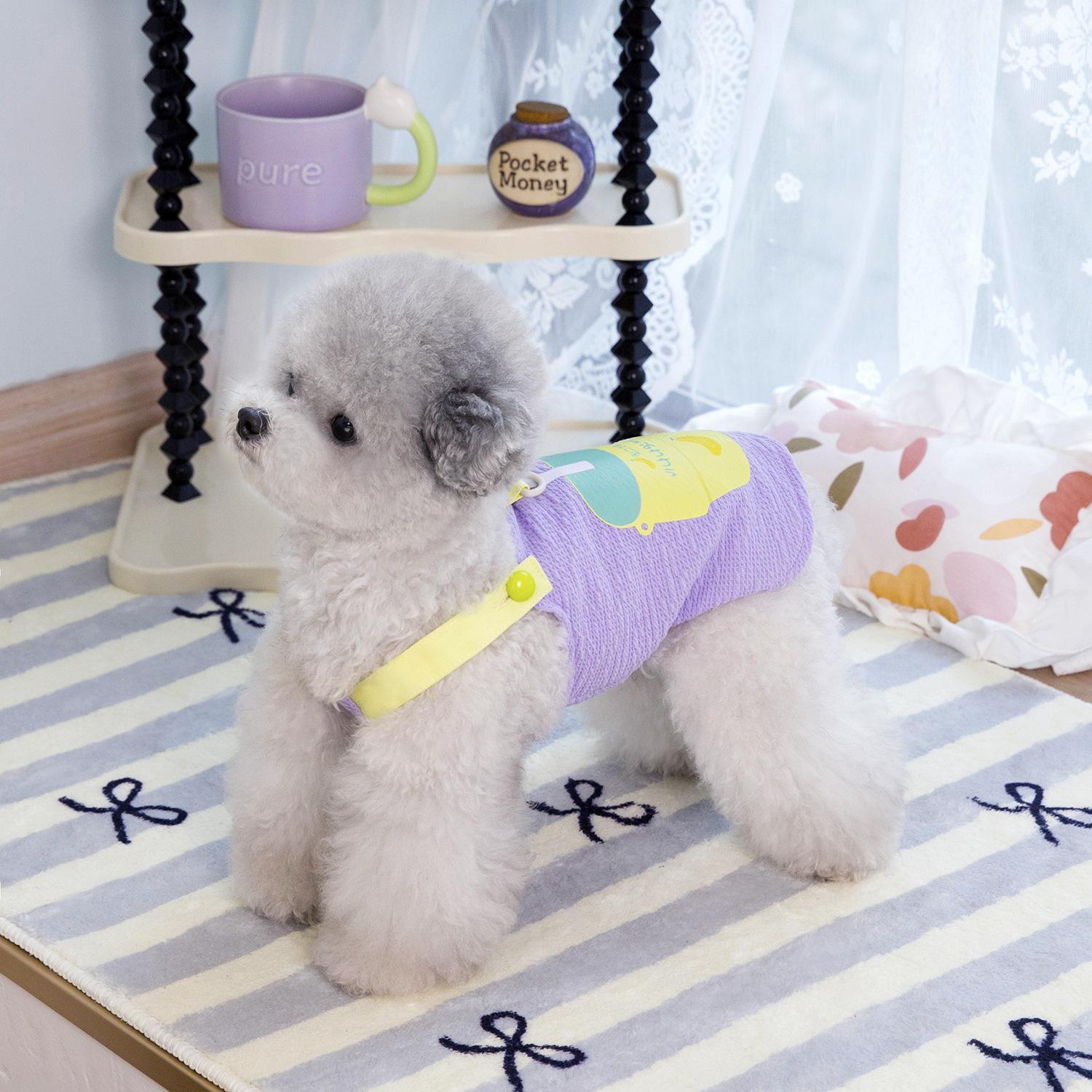 

Splicing design pet mosquito-proof sunscreen dog clothes, light and breathable polyester fabric, easy to clean pet clothes 2XL